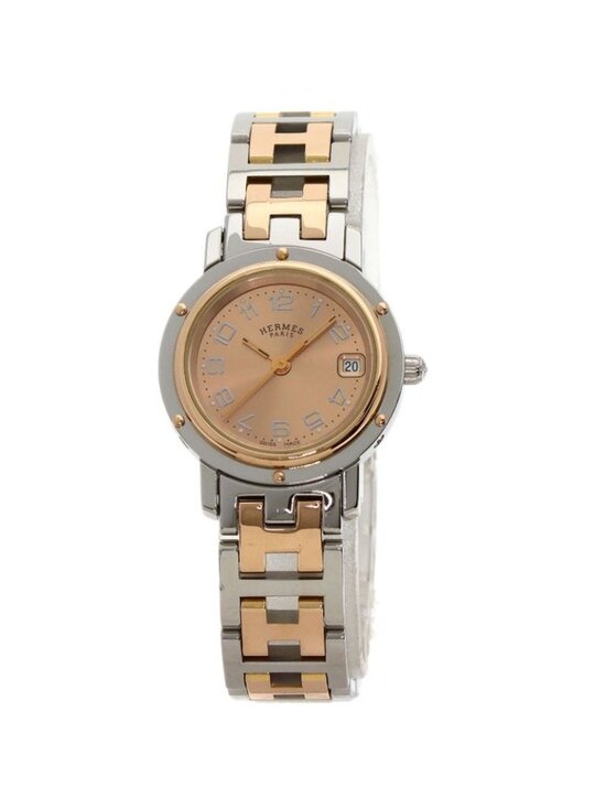 Hermes Clipper New Buckle Watch SS Ssxpgp